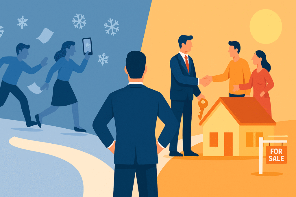 leads vendeurs vs prospects froids