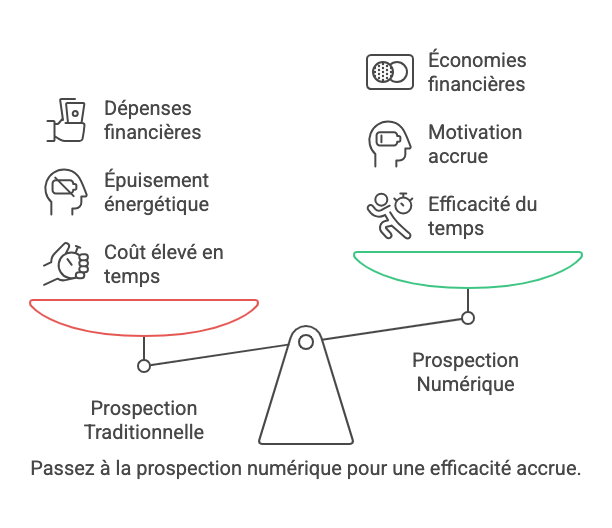 prospection immobilier tradition vs digital